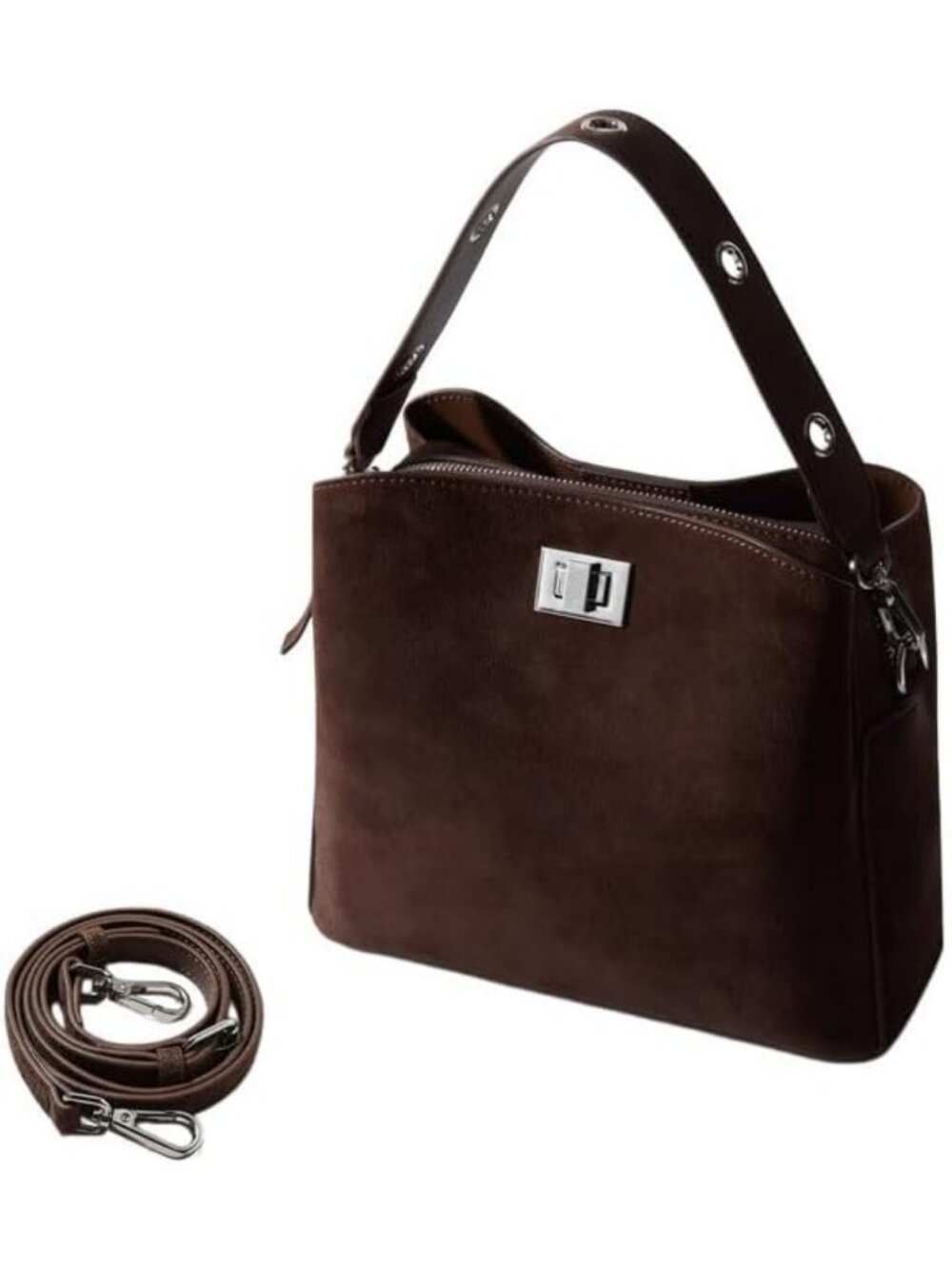 Stylish Genuine Leather Suede Handbags for Women | Chic & Durable Fashion Bags